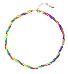 Neon ketting multikleur