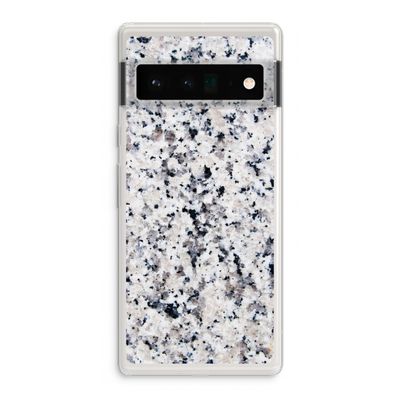 Gespikkelde marmer: Google Pixel 6 Pro Transparant Hoesje