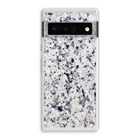 Gespikkelde marmer: Google Pixel 6 Pro Transparant Hoesje