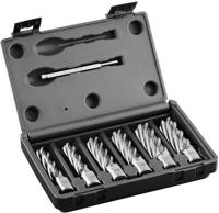 Euroboor hcl.kit | hss | 6-delige kernborenset | 55mm - hcl.kit