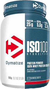 Dymatize ISO 100 Hydrolized Strawberry (900 gr)
