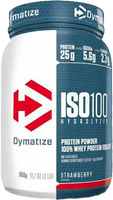 Dymatize ISO 100 Hydrolized Strawberry (900 gr) - thumbnail