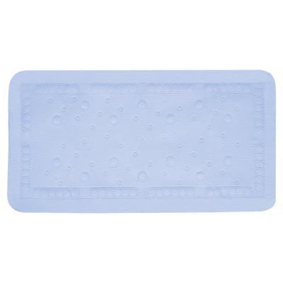 Differnz Tutus inlegmat bad - 100% PVC - anti-slip laag - 68 x 36 cm - blauw