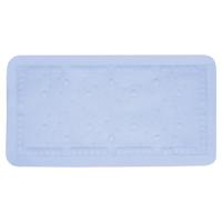 Differnz Tutus inlegmat bad - 100% PVC - anti-slip laag - 68 x 36 cm - blauw