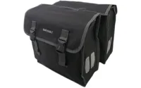 Dubbele fietstas Basil Mara XL 35 liter - Zwart