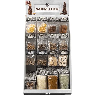 Creativ Company Tafel display - natuurlijke decoratie, h: 7400 mm, b: 4400 mm, 120 eenh./ 1 doos Creativ Company Tafel display - natuurlijke decoratie, h: 7400 mm, b: 4400 mm, 120 eenh./ 1 doos