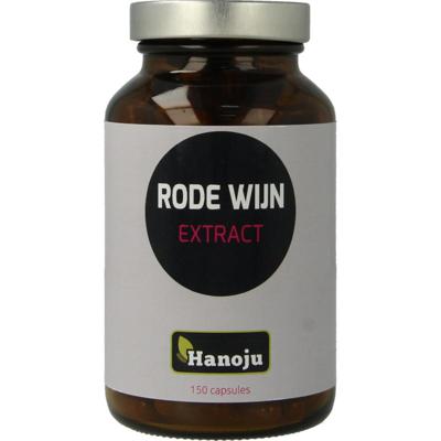 Hanoju Rode wijn extract 250mg