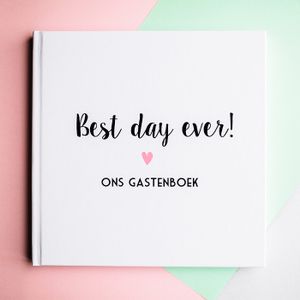 Best Day Ever gastenboek Bonjour to You