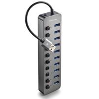 USB-HUB NGS IHUB10 Grijs