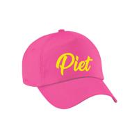 Piet verkleed pet - roze - voor dames en heren - petten / baseball cap - volwassenen - Sinterklaas