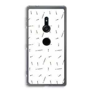 Hipster stripes: Sony Xperia XZ2 Transparant Hoesje
