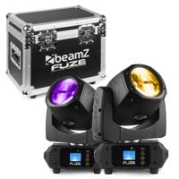 Beamz FUZE75B movinghead (2 stuks) in flightcase