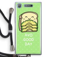 Avo Good Day: Sony Xperia XZ1 Transparant Hoesje met koord