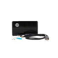 2.5" IDE behuizing, USB2.0, Aluminium zwart