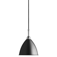 Gubi Bestlite BL9 S Ã˜16 Hanglamp - Chroom & Mat zwart