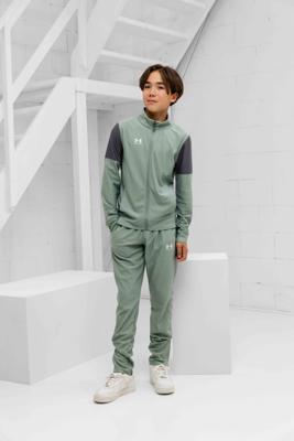 Under Armour Challenger Trainingspak Kids Lichtgroen - Maat 152 - Kleur: Lichtgroen | Soccerfanshop