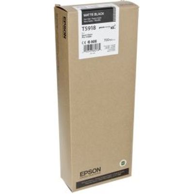 Epson inktpatroon mat zwart T 591 700 ml T 5918