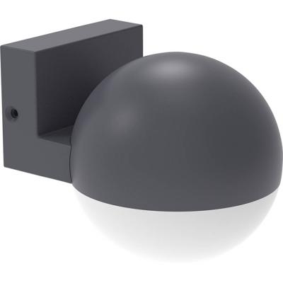 ECO-Light LED-Aussenwandleuchte LOOMA 5138002118 Buitenlamp (wand) Energielabel: D (A - G) LED 7.8 W Grijs ECO-Light LED-Aussenwandleuchte LOOMA 5138002118 Buitenlamp (wand) Energielabel: D (A - G) LED 7.8 W Grijs