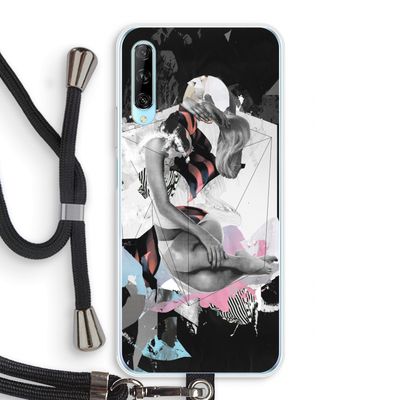 Camouflage de sommeil: Huawei P Smart Pro Transparant Hoesje met koord