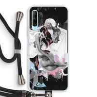 Camouflage de sommeil: Huawei P Smart Pro Transparant Hoesje met koord