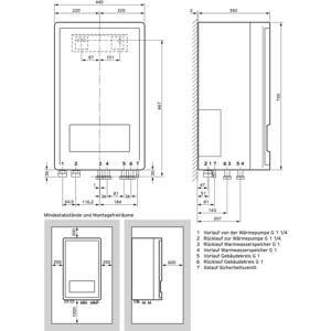 Vaillant 10023609 Warmtepomp (indoorunit) Energielabel: n.v.t.