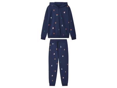 esmara Kinder kerstjoggingpak 2-delig (Marineblauw, 134/140)