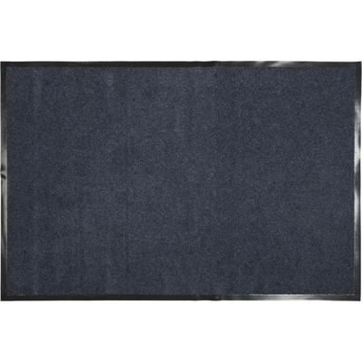 Luance Deurmat - grijs - 120 x 80 cm - voor binnen - PVC / polyester - droogloopmat