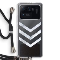 Marmeren pijlen: Xiaomi Mi 11 Ultra Transparant Hoesje met koord