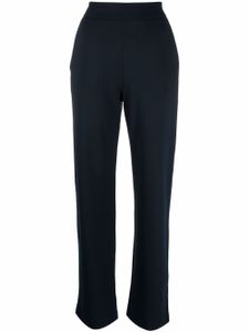 Emporio Armani pantalon à coupe droite - Bleu