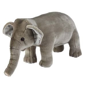Grijze olifanten knuffels 28 cm knuffeldieren