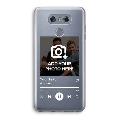 Music Player: LG G6 Transparant Hoesje