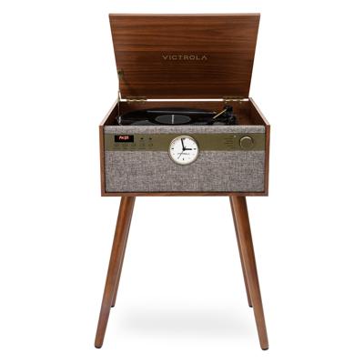 Victrola VTA-835SB Century Signature Platenspeler met Ingebouwde Speaker - Walnoot