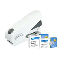 Nietmachine rapesco germ-savvy luna wit | 6 stuks