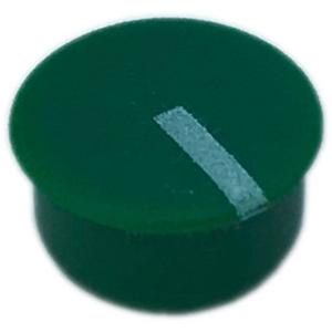 PSP C100-10 Afdekkap Groen, Wit Geschikt voor Ronde knop 10 mm 1 stuk(s)