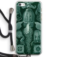 Haeckel Cubomedusae: iPhone 5 / 5S / SE Transparant Hoesje met koord