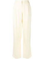 Christopher Esber pantalon droit à taille mi-haute - Jaune