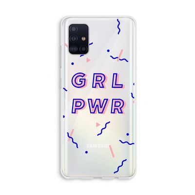 GRL PWR: Galaxy A51 4G Transparant Hoesje
