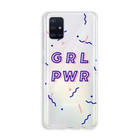 GRL PWR: Galaxy A51 4G Transparant Hoesje
