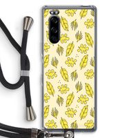 Herfst: Sony Xperia 5 Transparant Hoesje met koord