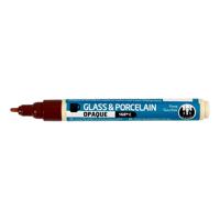Creativ Company Glas- en porseleinstift dekkend - bruin