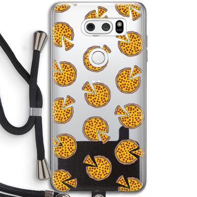 You Had Me At Pizza: LG V30 Transparant Hoesje met koord