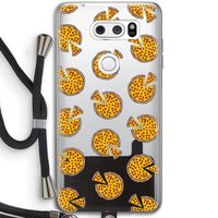 You Had Me At Pizza: LG V30 Transparant Hoesje met koord