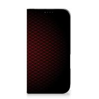 iPhone 16 | Hoesje met Magneet | Geruit Rood