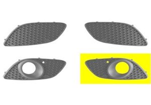 BUMPERGRILL ONDER LINKS 2/08+ met MISTLICHTGAT 3796593