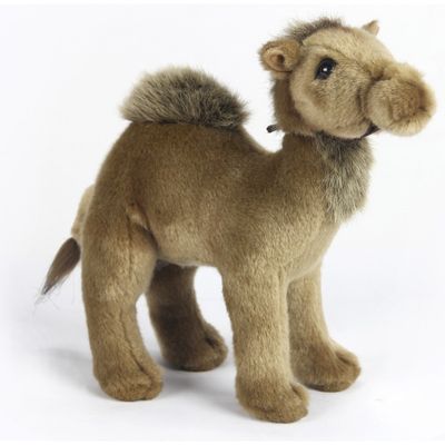 Levensechte Hansa dromedaris knuffel 22 cm