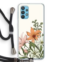 Floral bouquet: Samsung Galaxy A32 4G Transparant Hoesje met koord
