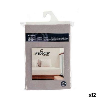 Onderlaken Gift Decor Antraciet 150 cm (12 Stuks)