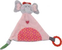 Tender Toys knuffelolifant roze 22 cm - thumbnail