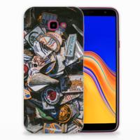 Samsung Galaxy J4 Plus (2018) | Siliconen hoesje | met foto Badges