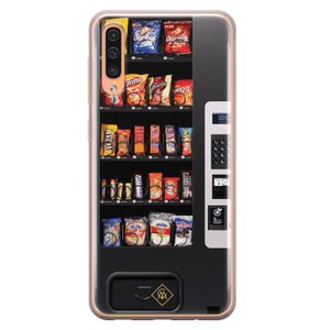 Samsung Galaxy A50/A30s siliconen hoesje - Snoepautomaat